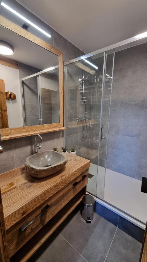 Arcs 1950 Appartement Luxe Type Chalet 5 A 7 Personnes Vue Imprenable Sur Le Montblanc Skis Aux Pieds Les Arcs  Bagian luar foto