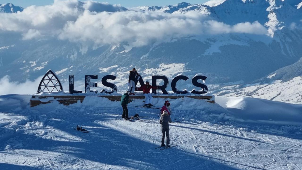 Arcs 1950 Appartement Luxe Type Chalet 5 A 7 Personnes Vue Imprenable Sur Le Montblanc Skis Aux Pieds Les Arcs  Bagian luar foto