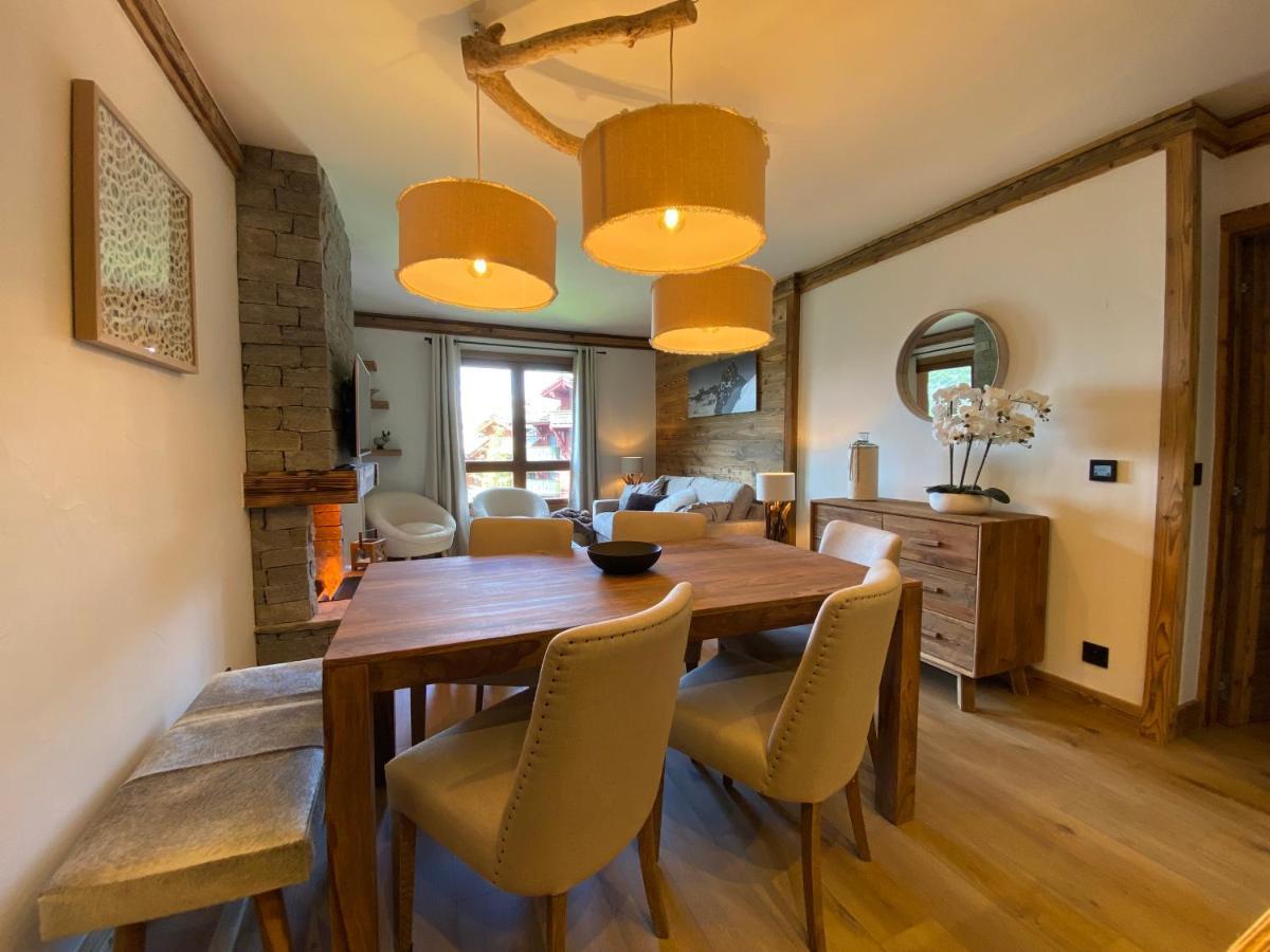 Arcs 1950 Appartement Luxe Type Chalet 5 A 7 Personnes Vue Imprenable Sur Le Montblanc Skis Aux Pieds Les Arcs  Bagian luar foto