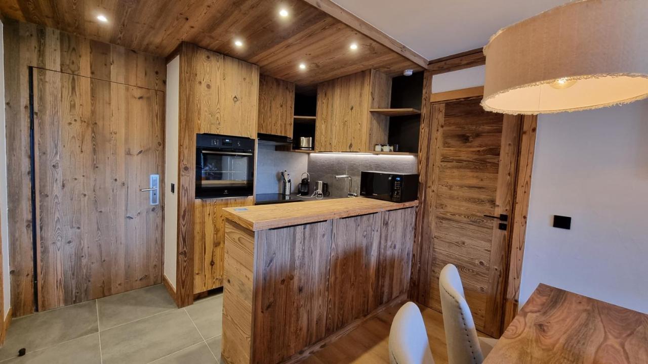 Arcs 1950 Appartement Luxe Type Chalet 5 A 7 Personnes Vue Imprenable Sur Le Montblanc Skis Aux Pieds Les Arcs  Bagian luar foto