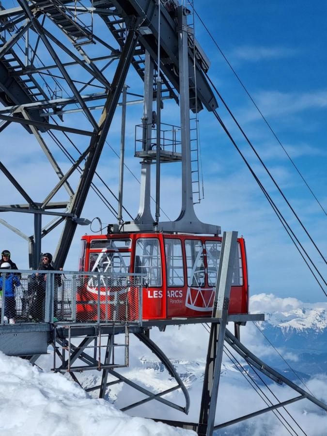 Arcs 1950 Appartement Luxe Type Chalet 5 A 7 Personnes Vue Imprenable Sur Le Montblanc Skis Aux Pieds Les Arcs  Bagian luar foto