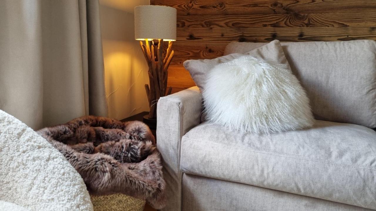 Arcs 1950 Appartement Luxe Type Chalet 5 A 7 Personnes Vue Imprenable Sur Le Montblanc Skis Aux Pieds Les Arcs  Bagian luar foto